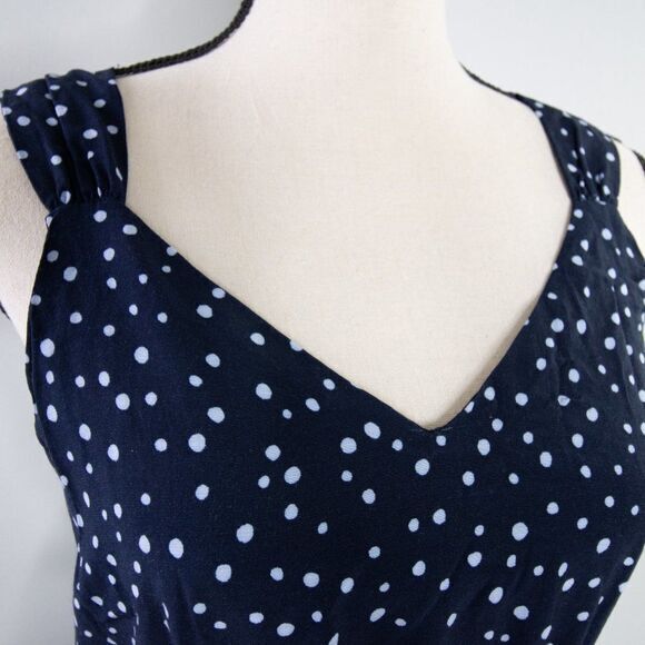 loft jumpsuit polka dot tie back - Picture 7 of 13